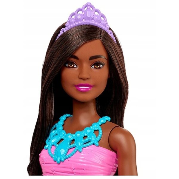 Bambola Barbie Principessa con Abito Viola per Bambini da 3 Anni in Poi