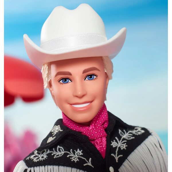 Bambola Ken Barbie Film con Costume Western Originale, 29 cm Mattel