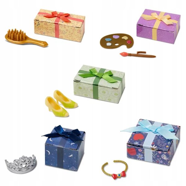 Set 11 bambole principesse Disney, Rosaspina Jasmine Biancaneve e Moana 29 cm