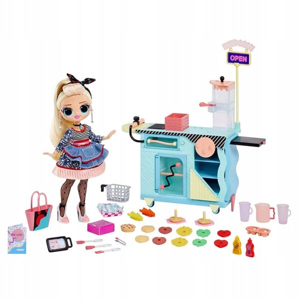 LOL Surprise Doll Sundae Set I Am Diner OMG mit 45 interaktiven Accessoires