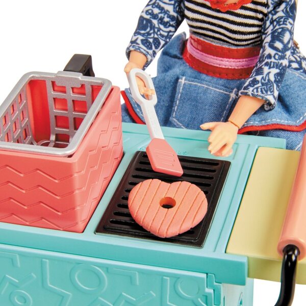 LOL Surprise Doll Sundae Set I Am Diner OMG con 45 accessori interattivi