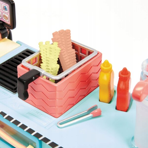 LOL Surprise Doll Sundae Set I Am Diner OMG con 45 accessori interattivi