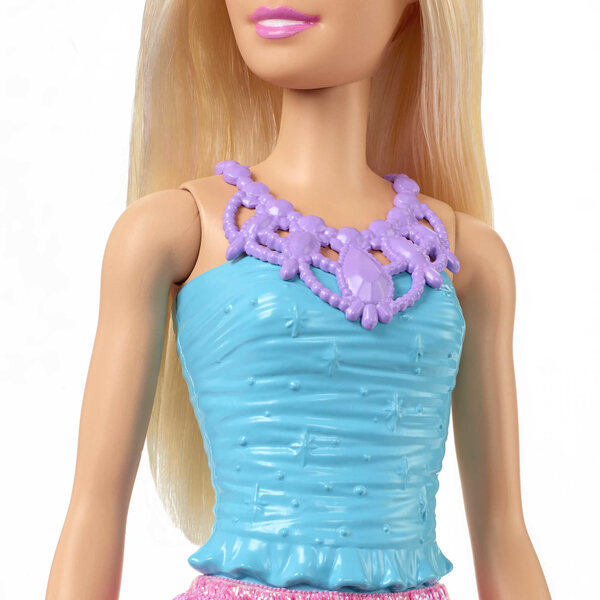 Barbie Prinzessin mit rosa Kleid – Puppe für Kinder ab 3 Jahren