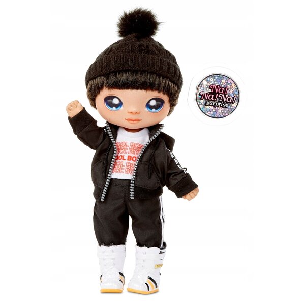 Na Na Na Bambola a Sorpresa Andre Avalanche con Braccialetto Peluche e Palloncino Coriandoli