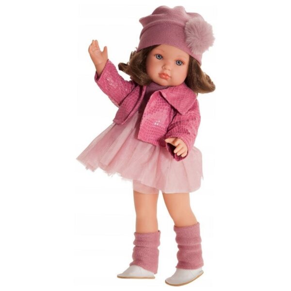 Bambola Bella Falda Antonio Juan 45 cm in tessuto per bambini 3+ anni