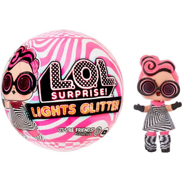 LOL Surprise Lights Glitter Serie 1 – Glänzende Puppe mit Lichteffekten