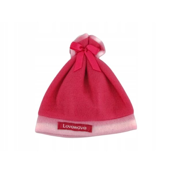 Set abbigliamento rosa per bambola 45 cm con giacca, cappello e body