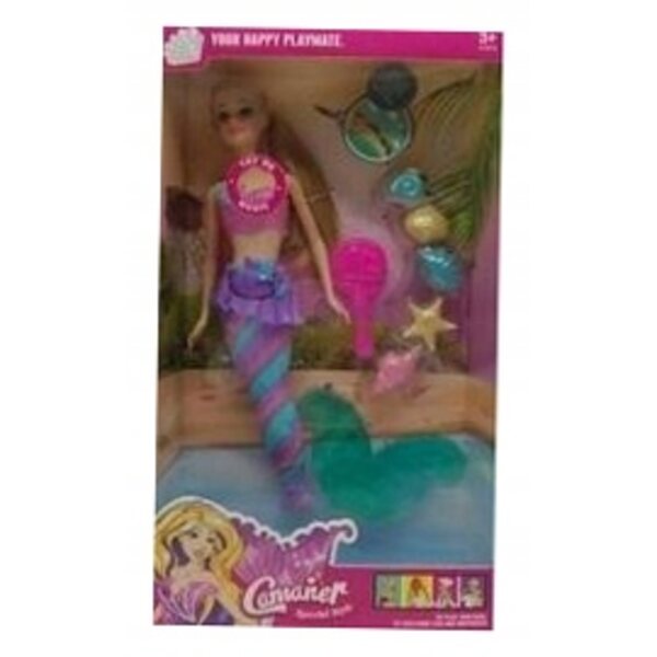 Bambola Sirena 19 cm per Bambini dai 6 Anni - Gioco Creativo Certificato CE