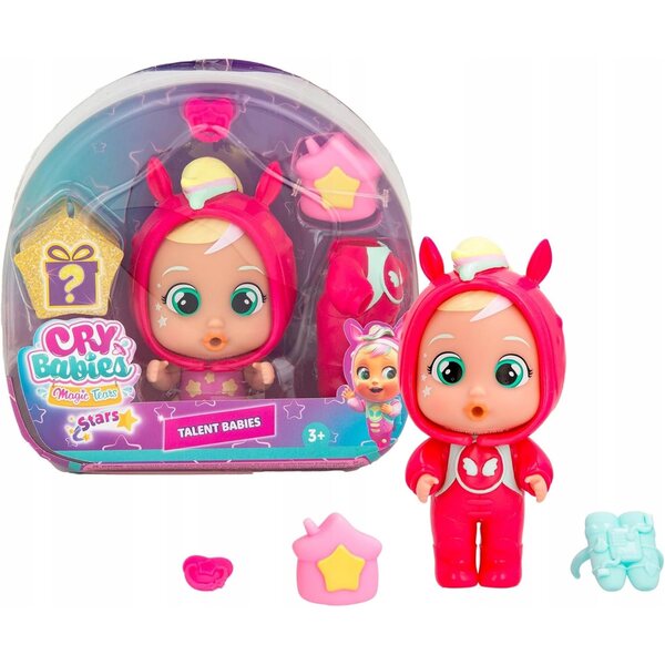 Cry Babies Magic Tears Talent Hannah – Astronautenpuppe mit Zubehör und echten Tränen