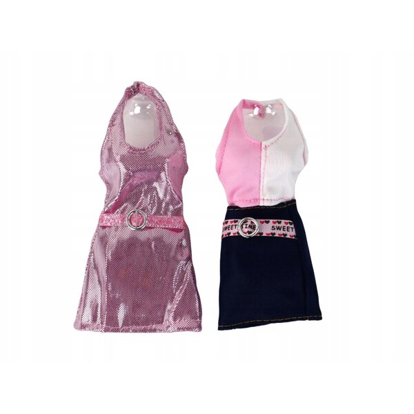 Poppenset met kleding en accessoires voor avontuur- en creativiteitsspellen