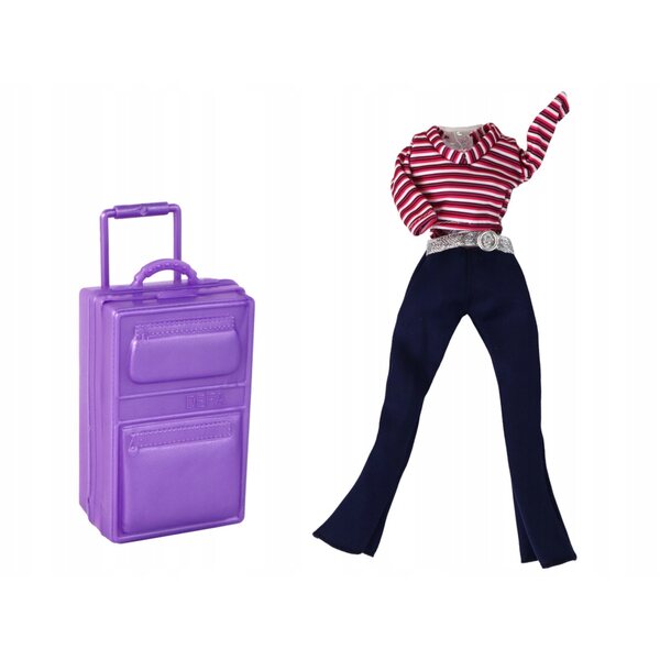 Poppenset met kleding en accessoires voor avontuur- en creativiteitsspellen