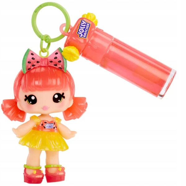 Yummi Land Lip Gloss Doll Mimi Watermelon con Profumo Dolce e Mini Bambola 9 cm