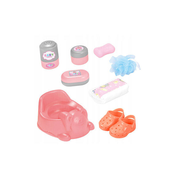 Bambola Baby Tosia con vaschetta e accessori da gioco - 30 cm