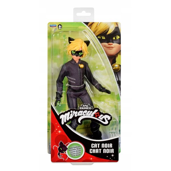 Miraculous Cat Noir Adrien Bambola 26 cm Supereroe con articolazioni mobili