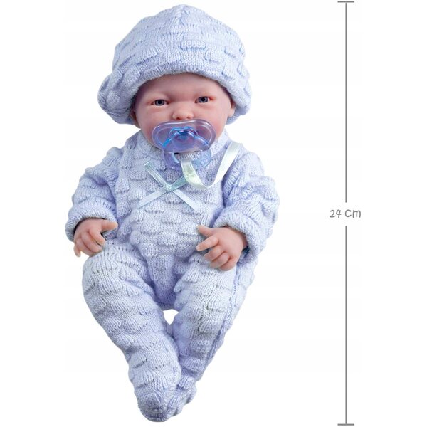 Bambola Berenguer 24 cm - piccolo dolce bebè in vinile, ideale per bambini 2+