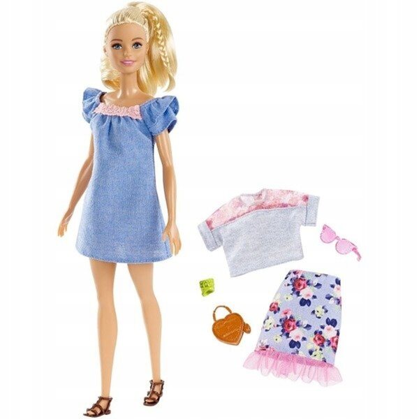 LALKA BARBIE FASHIONISTAS +2 KREACJE NR99 FRY79