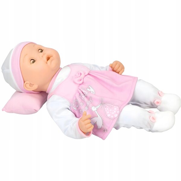 Bambola Baby Interattiva 40 cm con Suoni e Accessori per Bambine 3+ Anni
