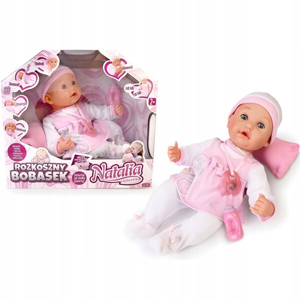 Bambola Baby Interattiva 40 cm con Suoni e Accessori per Bambine 3+ Anni