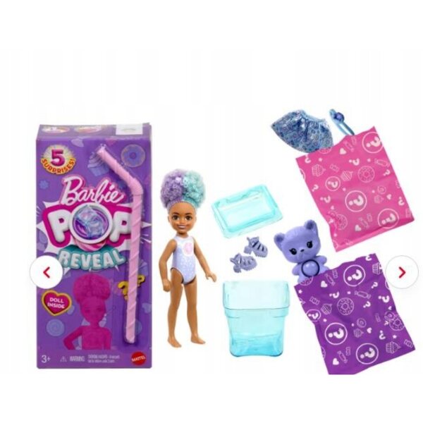 Barbie Pop Reveal Serie 5 Ciasteczkowa – Tolles Spielzeug für Kinder ab 3 Jahren