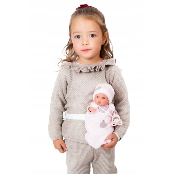 Lalca Neugeborenes Picolin 21 cm Antonio Juan mit Outfit und Zubehör