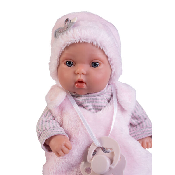 Lalca Neugeborenes Picolin 21 cm Antonio Juan mit Outfit und Zubehör