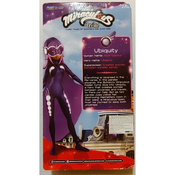 Miraculous Biedronka e Czarny Kot Alya Ubiquity - Bambola Playmates Toys