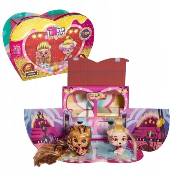 I LOVE VIP PETS Duo Pack CelebriPets Pieski Samira und Jay Bee mit Zubehör 3+