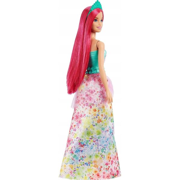 Barbie Dreamtopia Prinzessin mit rosa Haaren und Traumkleid für Kinder ab 3 Jahren