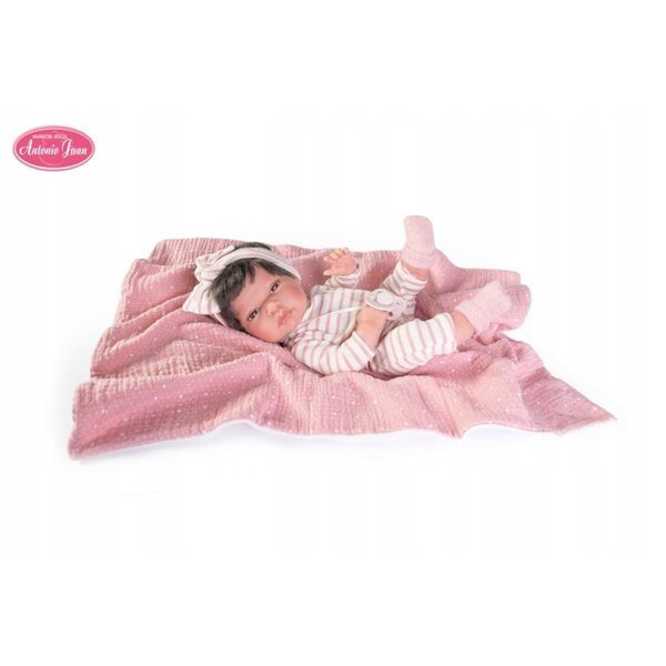 Bambola Antonio Juan Baby Toneta 33 cm con Accessori e Copertina Originale Spagna