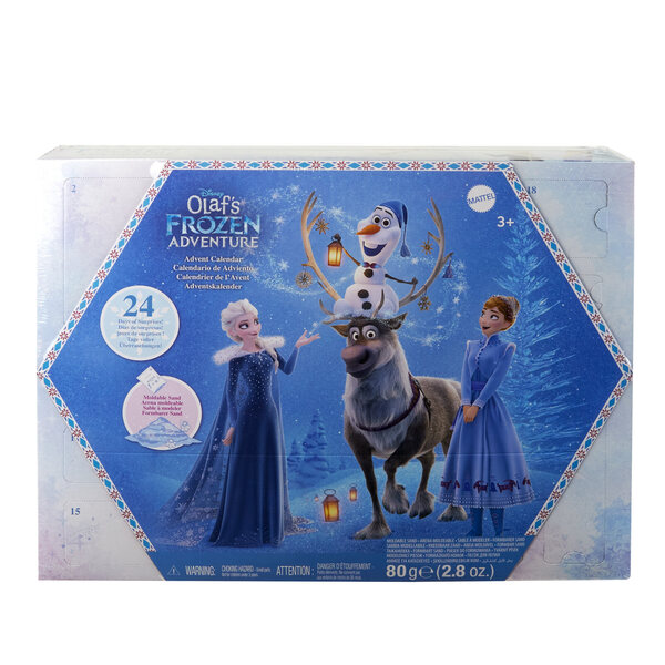 Disney Frozen Kalender mit kleinen Puppen und Weihnachtsüberraschungen