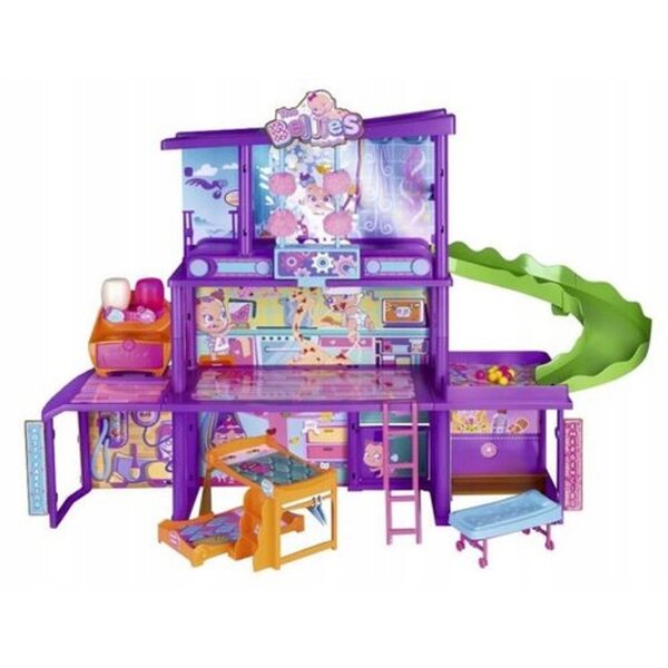 Willa Bellies - Grande set casa interattiva con 7 stanze e accessori