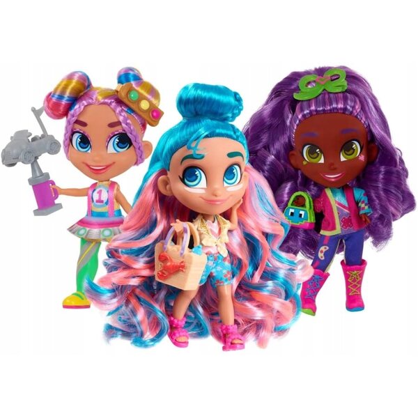 Mini bambola Hairdorables Hairdudeables Series 1 BFF 2 pack con 13 sorprese