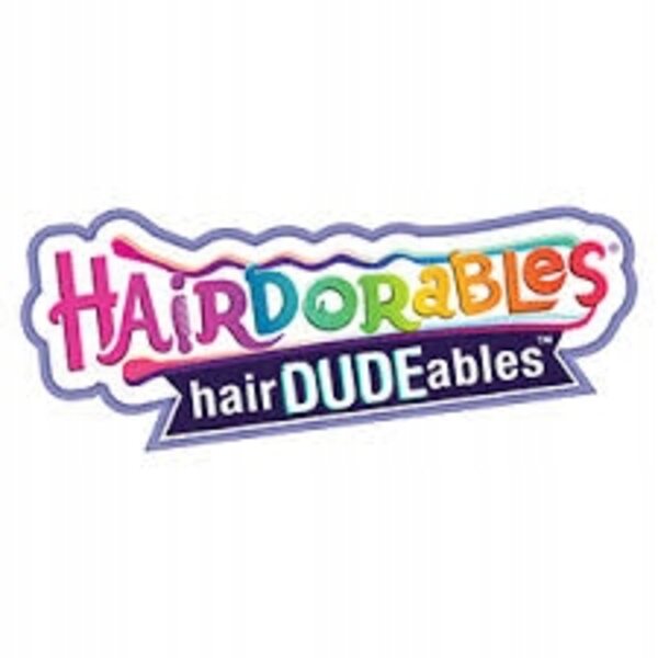 Mini bambola Hairdorables Hairdudeables Series 1 BFF 2 pack con 13 sorprese