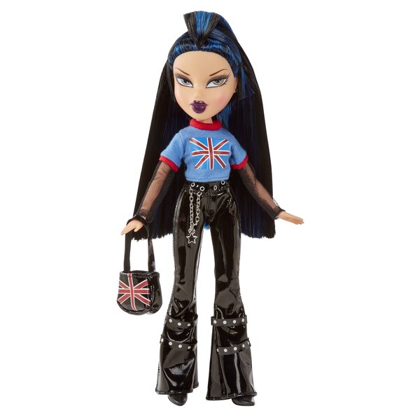 Bratz Pretty 'N' Punk Jade – Modepuppe mit 2 Outfits und komplettem Zubehör