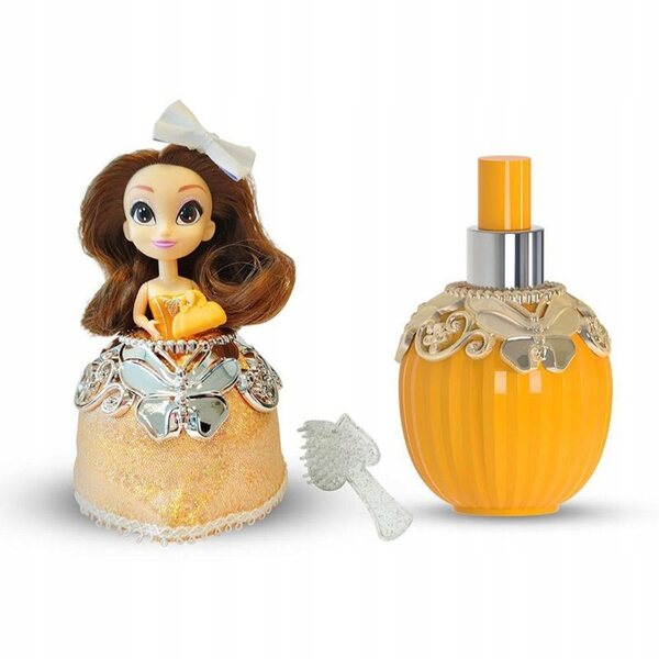 Ella Jade Orange Puppe mit Parfümflasche und Zubehör für Mädchen ab 3 Jahren