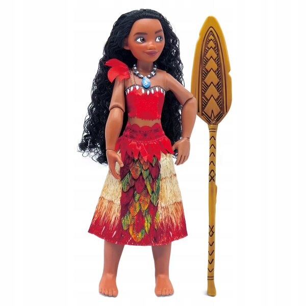 Moana Vaiana bambola originale con Hei Pua, barca e accessori Disney Store 30 cm