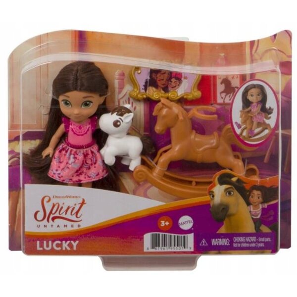Bambola Mustang Spirit of Freedom Spirit 10 cm con Accessori, Gioco per Bambini 3+