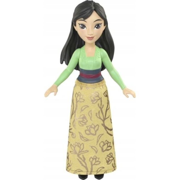Bambola Disney Princess Mulan con gonna scintillante - Mattel 9 cm