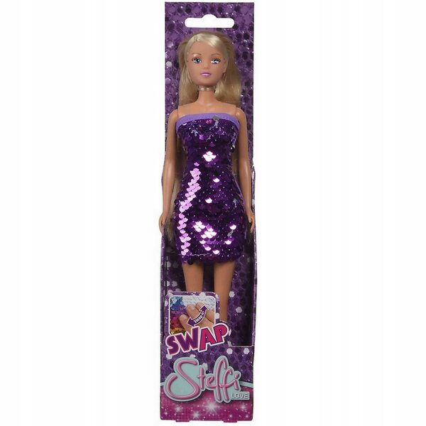 Bambola Steffi Love con Vestito a Paillettes che Cambia Colore - Simba