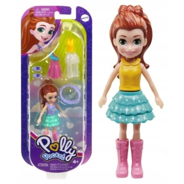 Mattel Polly Pocket Fashion 1 Unicorn - Bambola Moda per Bambini da 4+