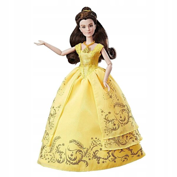 Bambola Disney Principessa Belle Hasbro 29 cm con Abito Deluxe e Accessori