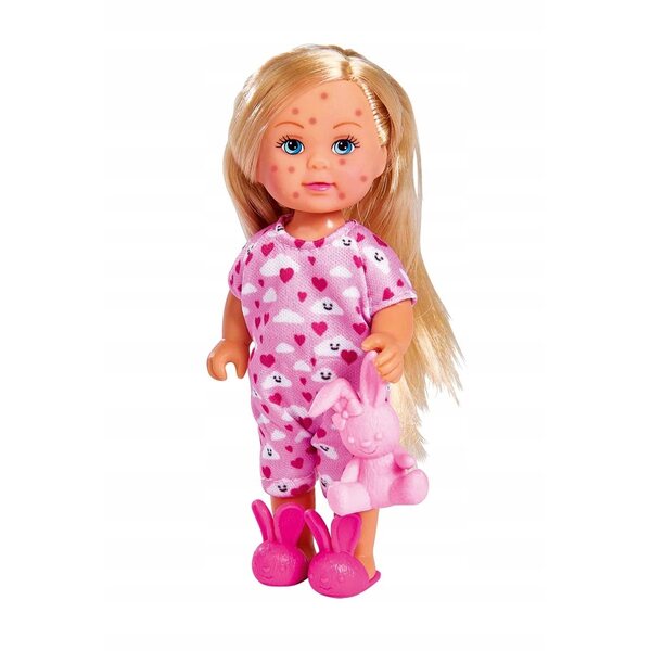 Simba Doll Evi Healthy Bambola 12 cm con Accessori Medici per Bambini