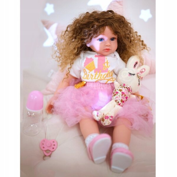 Bambola spagnola interattiva Raquel 57 cm - Giocattolo Woopie realistico