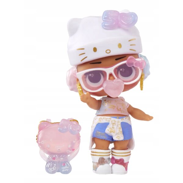 LOL Surprise Hello Kitty Crystal Cutie Die Mini-Ball-Überraschungspuppe