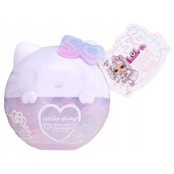 LOL Surprise Hello Kitty Crystal Cutie Die Mini-Ball-Überraschungspuppe