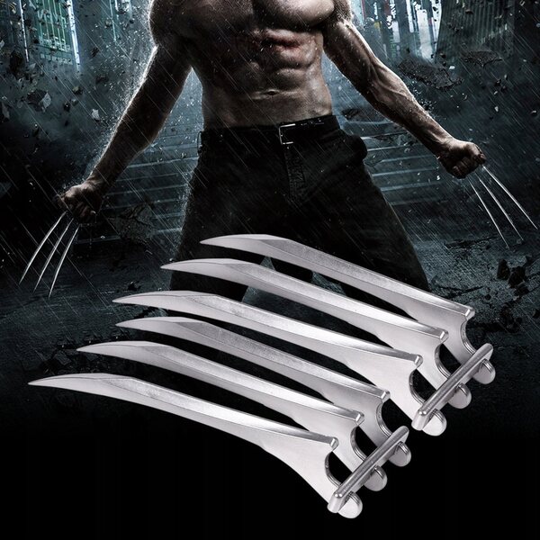 Beständiger Kunststoff Pazuri für Wolverine und Wolf Cosplay 26 cm