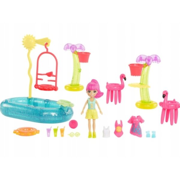 Polly Pocket Sports Set - piscine et basket-ball pour enfants 4+