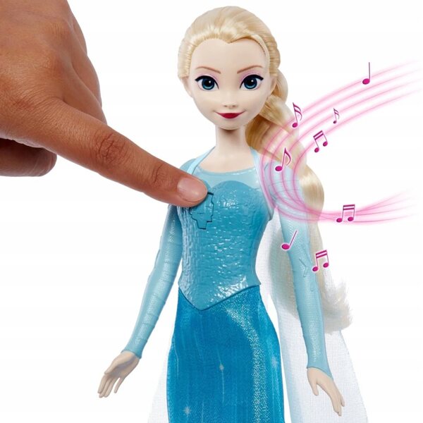 Bambola Elsa Disney Frozen Kraina Lodu cantante con effetti sonori per bambini 3+