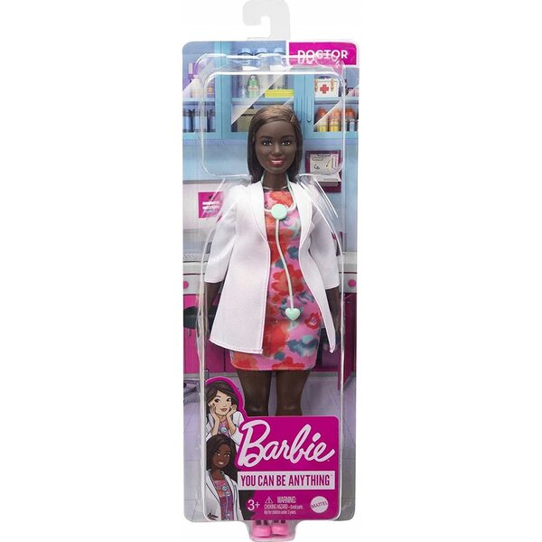 Barbie Doctor Mattel Karrierepuppe mit Stethoskop und Originalzubehör