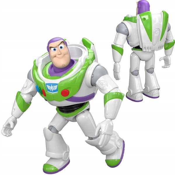 Disney Toy Story Buzz Lightyear Puppe 25 cm – Original Mattel bewegliche Puppe